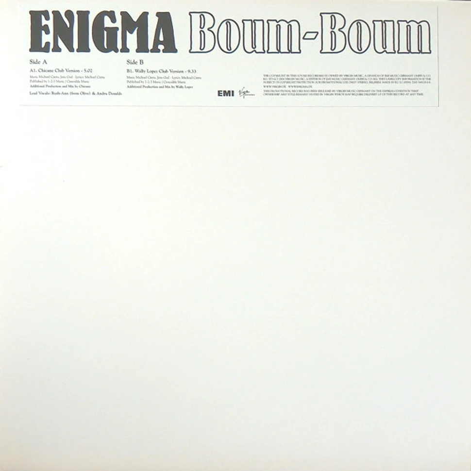 Enigma - Boum-Boum