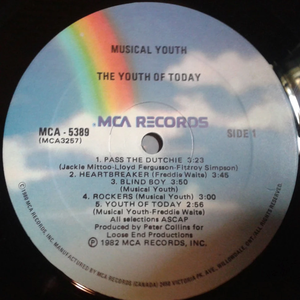 Musical Youth - The Youth Of Today