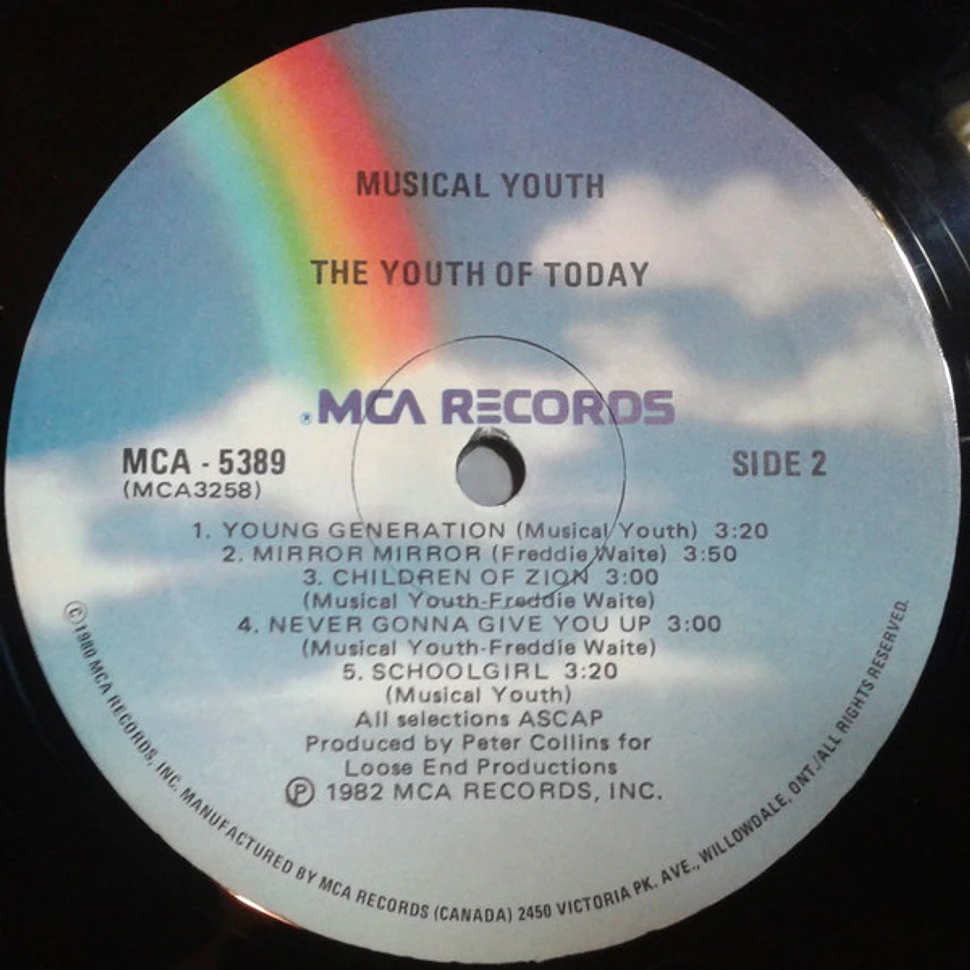 Musical Youth - The Youth Of Today