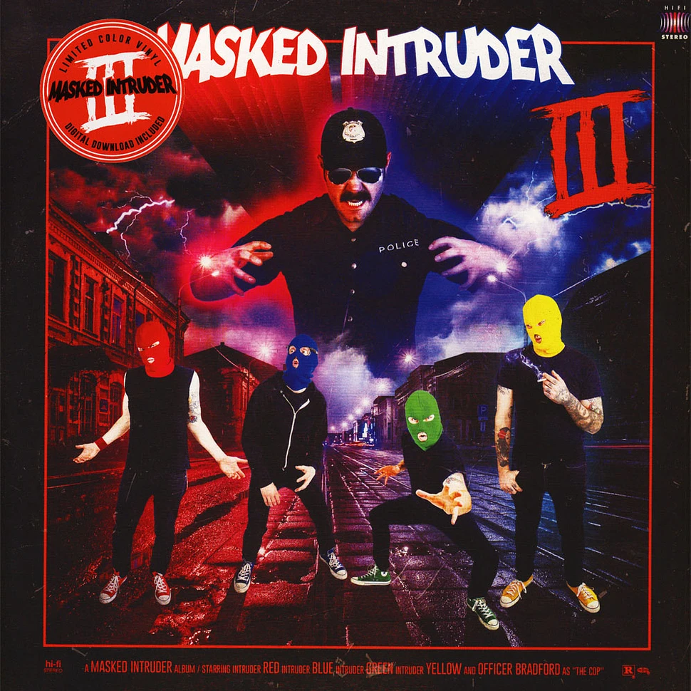 Masked Intruder - Iii Neon Green Vinyl Edition