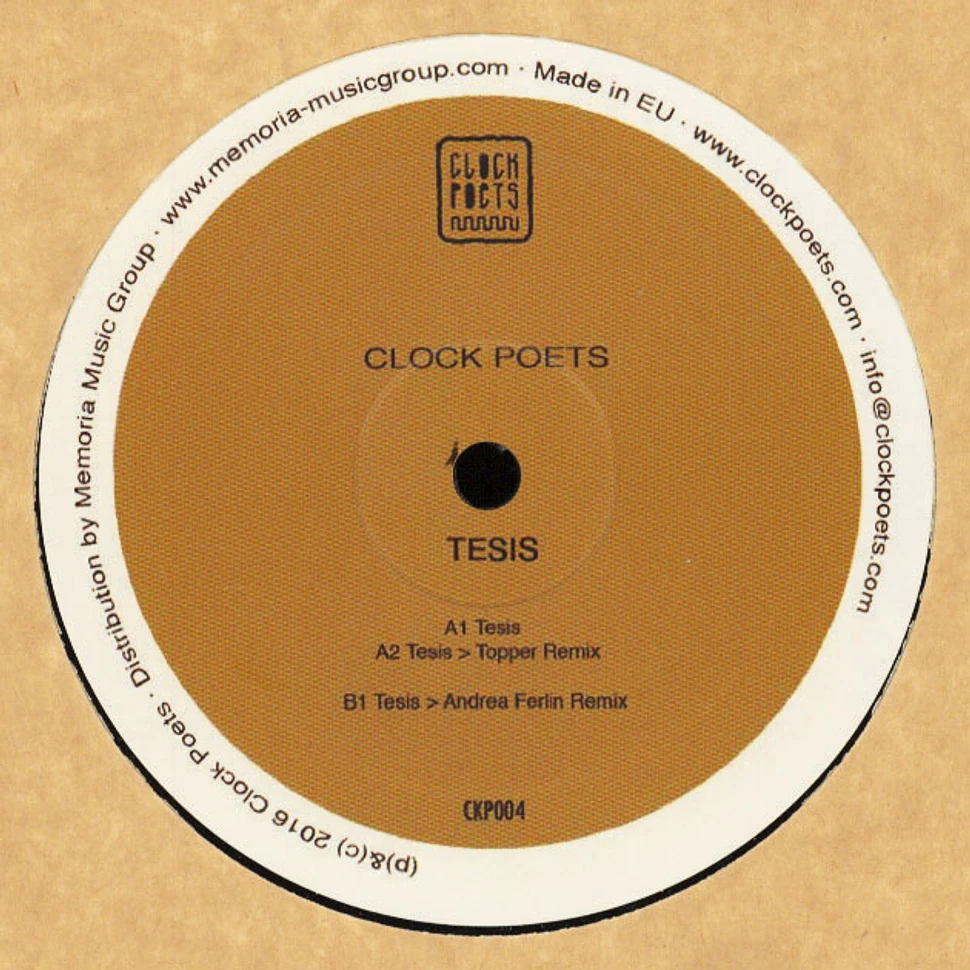 Clock Poets - Tesis Topper & Andrea Ferlin Remixes