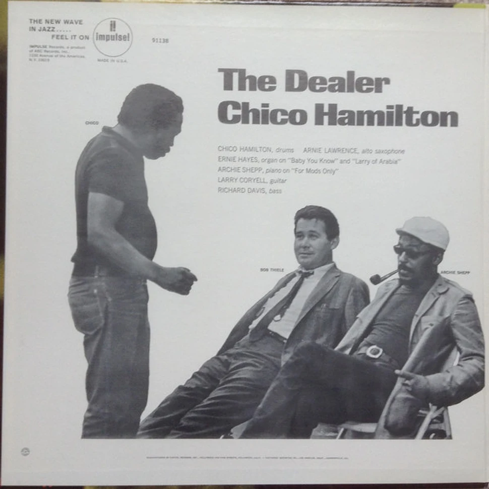 Chico Hamilton Introducing Larry Coryell - The Dealer