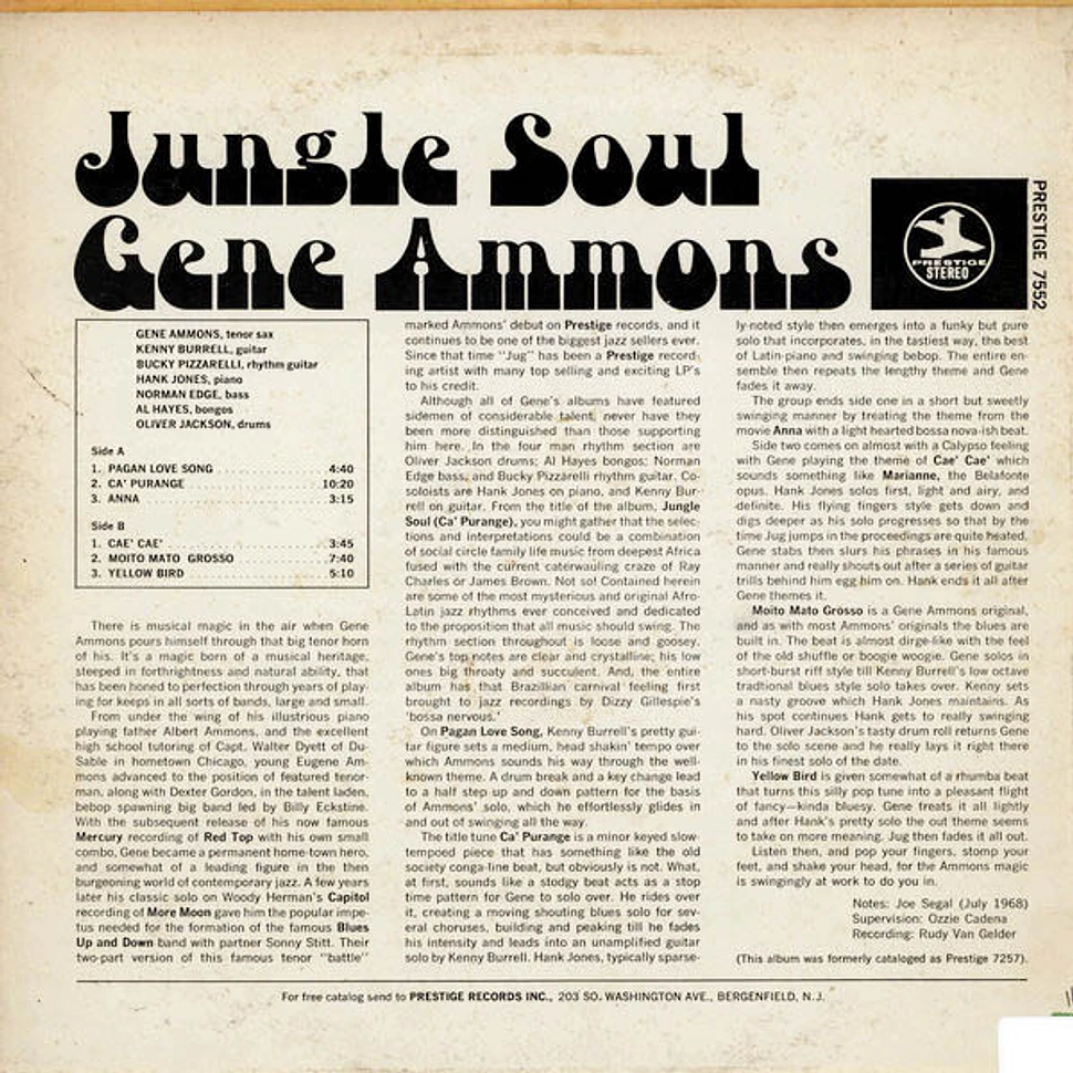 Gene Ammons - Jungle Soul