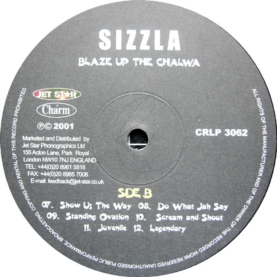 Sizzla - Blaze Up The Chalwa