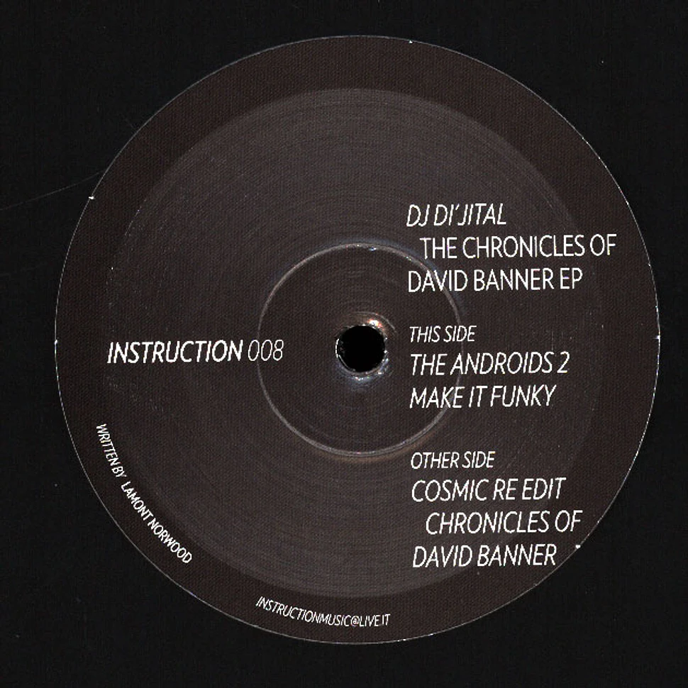 DJ Di'jital - The Chronicles Of David Banner EP