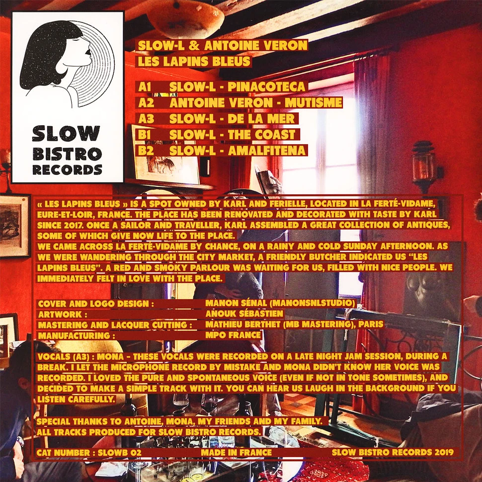 Slow-L - Les Lapins Bleus EP