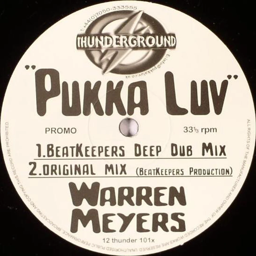 Warren Meyers - Pukka Luv