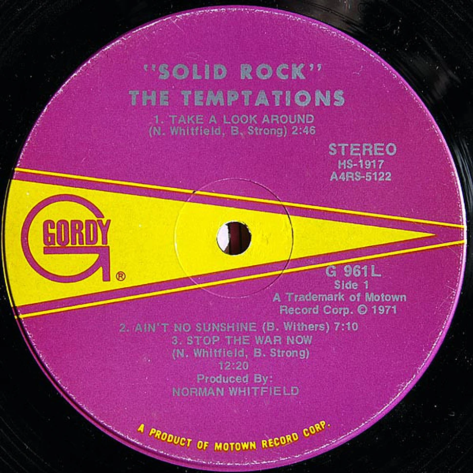 The Temptations - Solid Rock