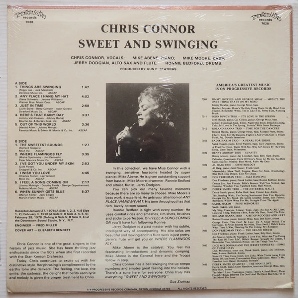 Chris Connor - Sweet And Swinging