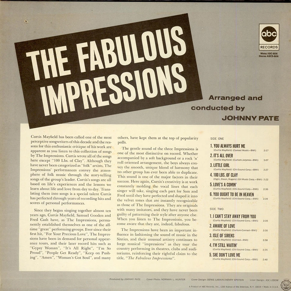 The Impressions - The Fabulous Impressions