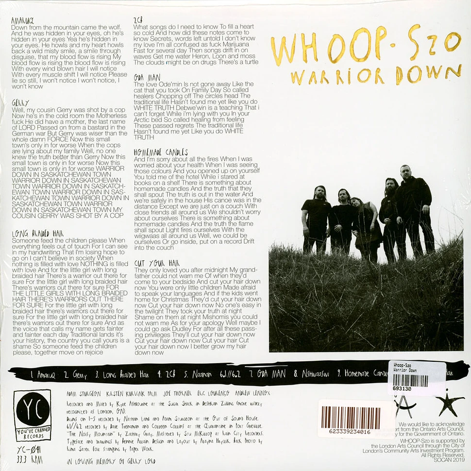 Whoop-Szo - Warrior Down