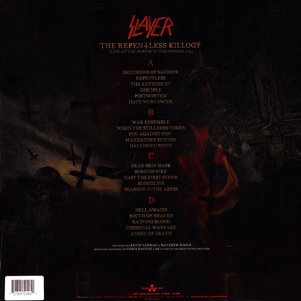 Slayer - The Repentless Killogy, Live... Ink Spot Vinyl Edition