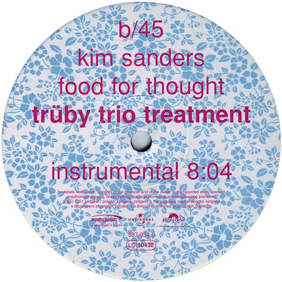 Kim Sanders - Food For Thought | Trüby Trio Treatment