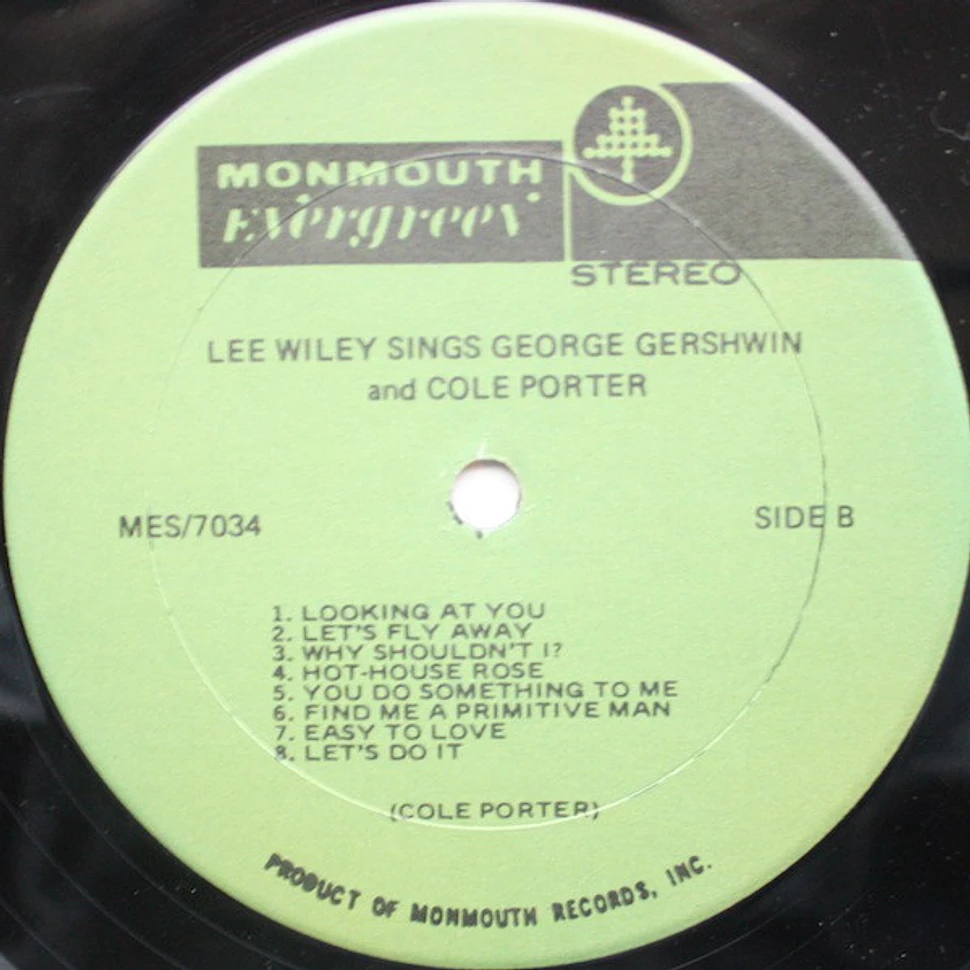 Lee Wiley - Lee Wiley Sings George Gershwin And Cole Porter
