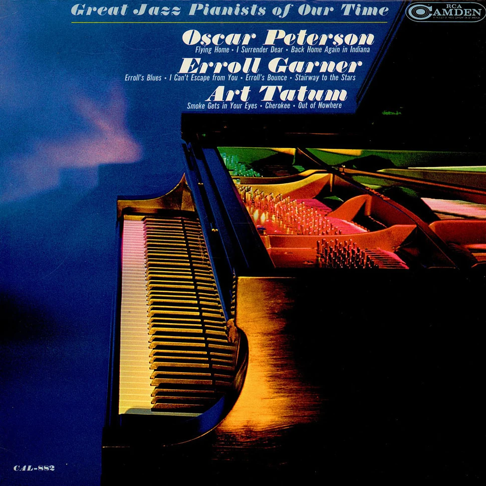 Oscar Peterson / Erroll Garner / Art Tatum - Great Jazz Pianists