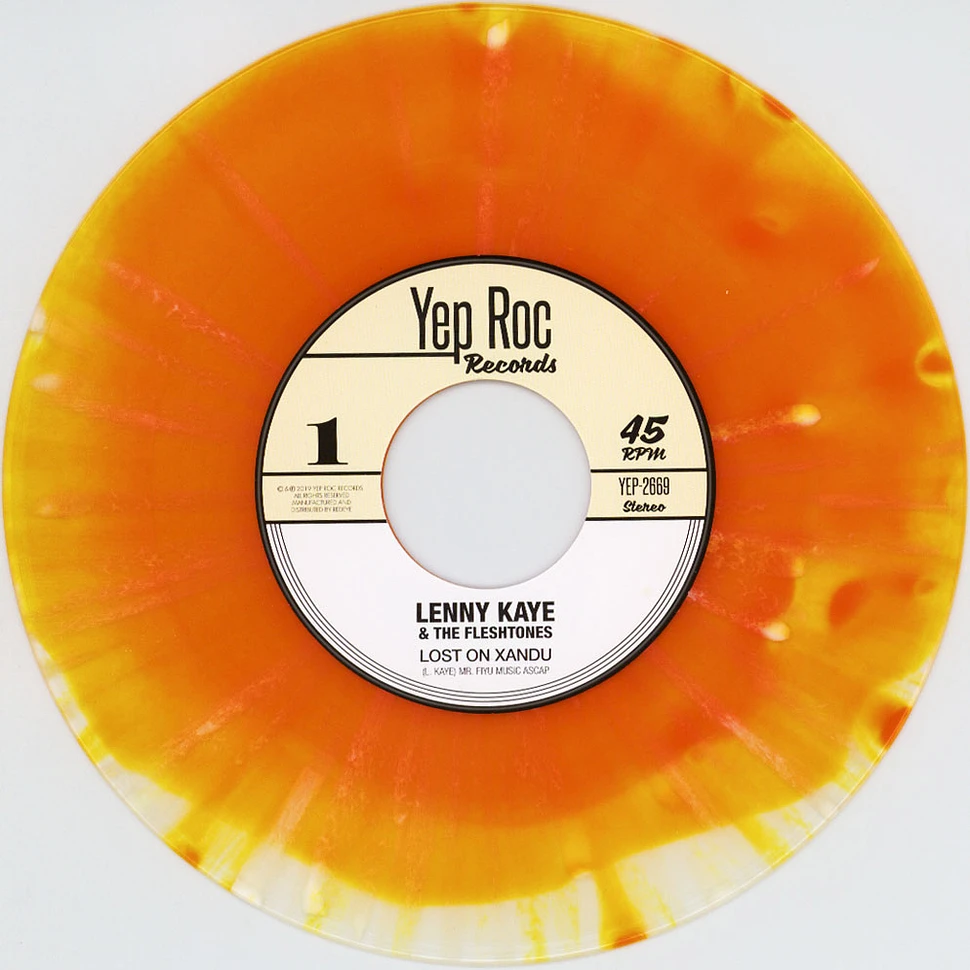 Lenny Kaye & The Fleshtones - Lost On Xandu Black Friday Record Store Day 2019 Edition