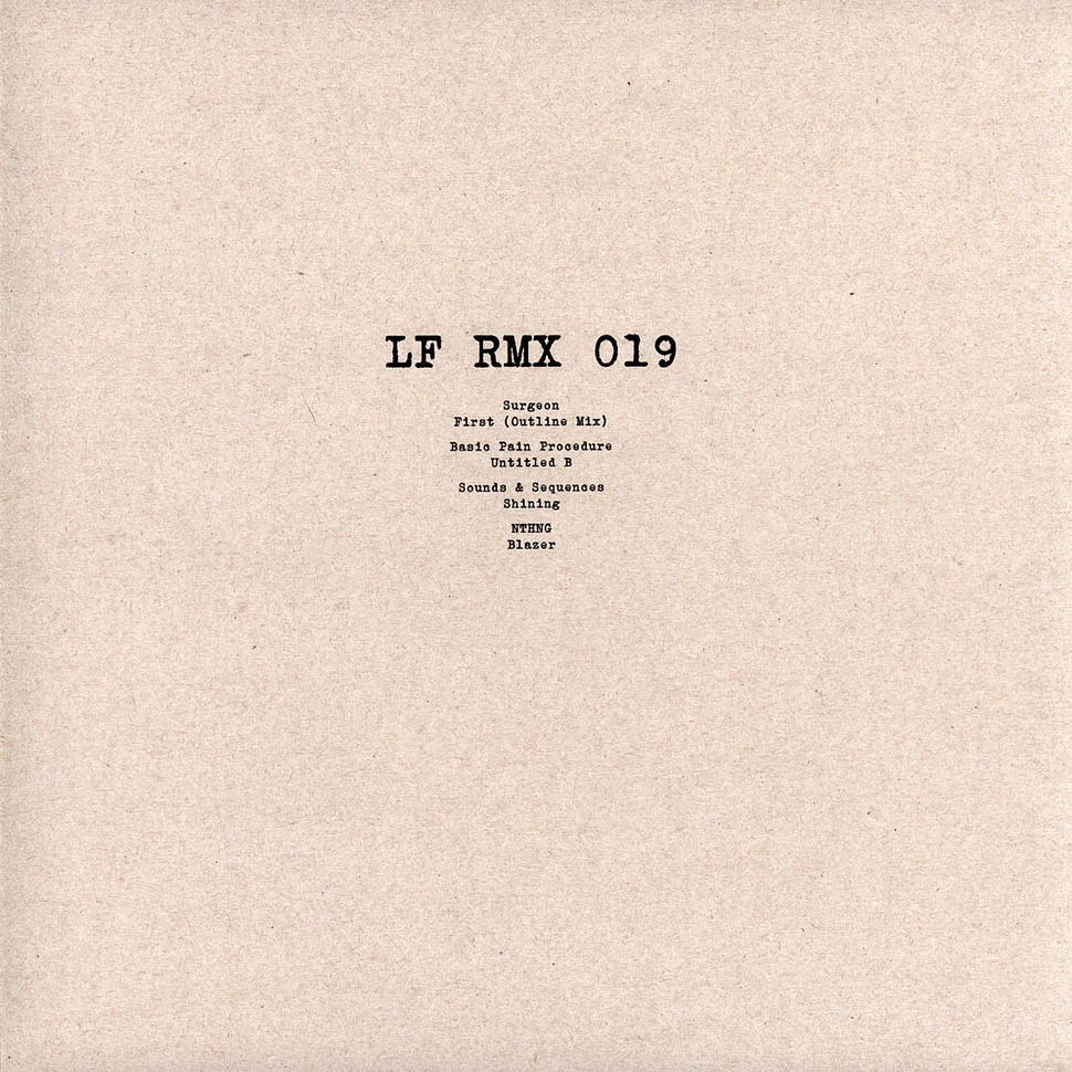 V.A. - LF Rmx 019 (Len Faki Mixes)