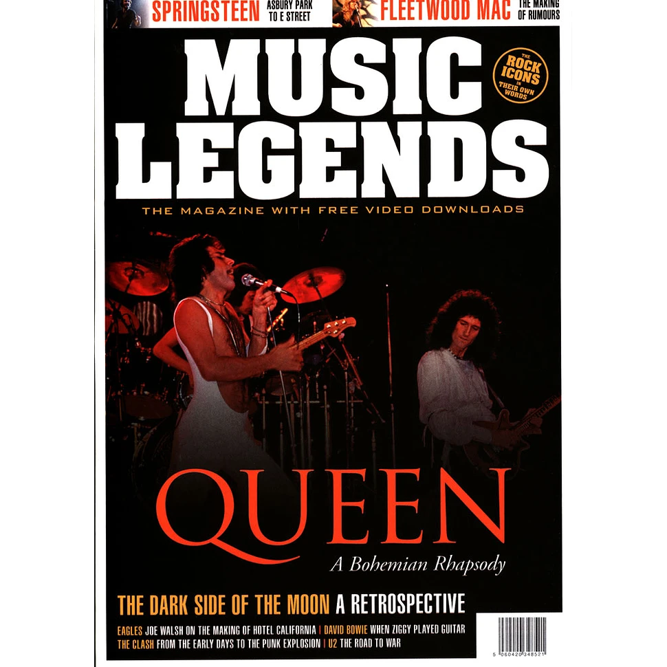 Queen - Greatest Hits In Concert - The Legendary Broadcast White Vinyl Magazine Edition