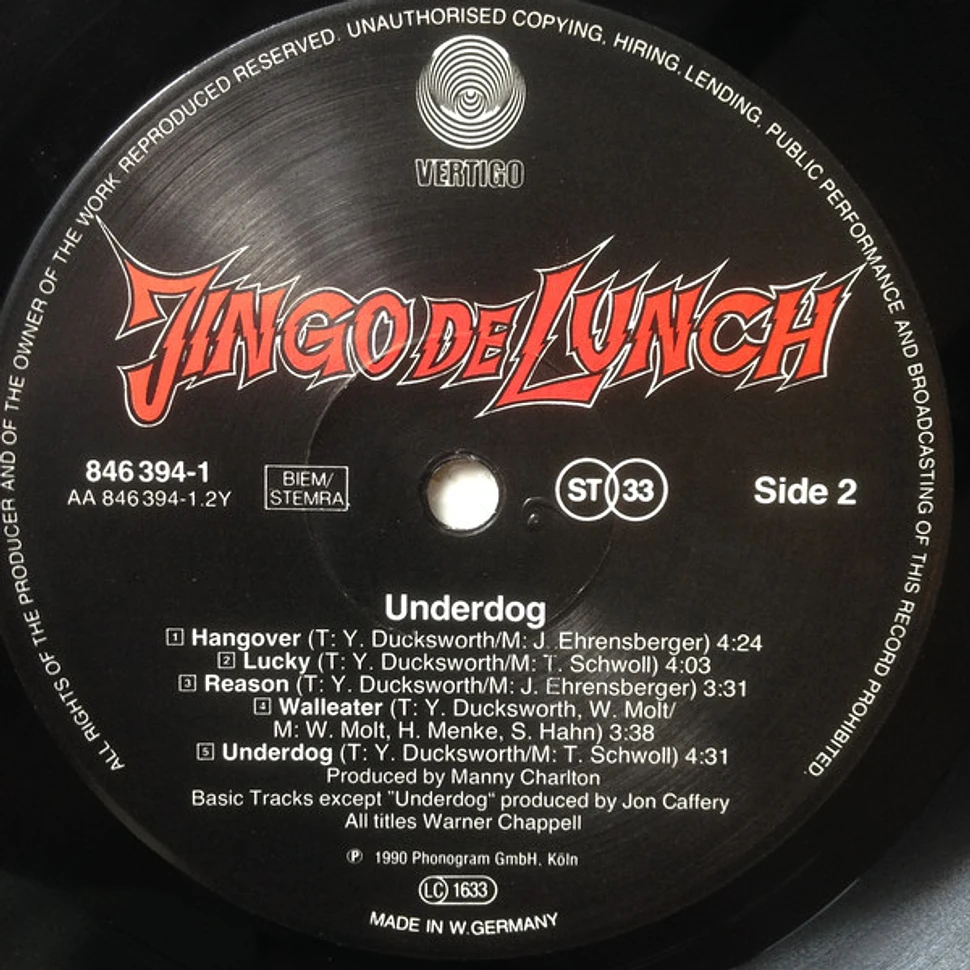 Jingo De Lunch - Underdog