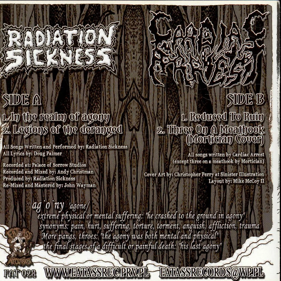 Radiation Sickness / Cardiac Arrest - Split EP
