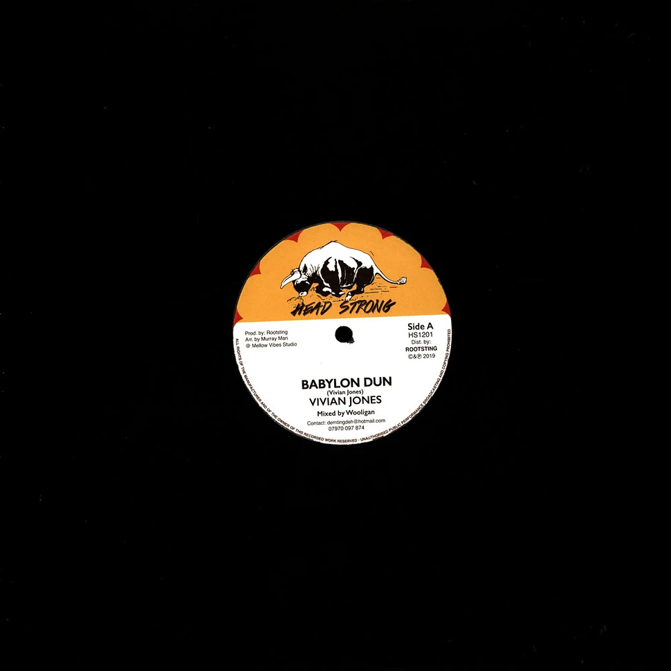 Vivian Jones / Vin Gordon - Babylon Dun / Hard Shell