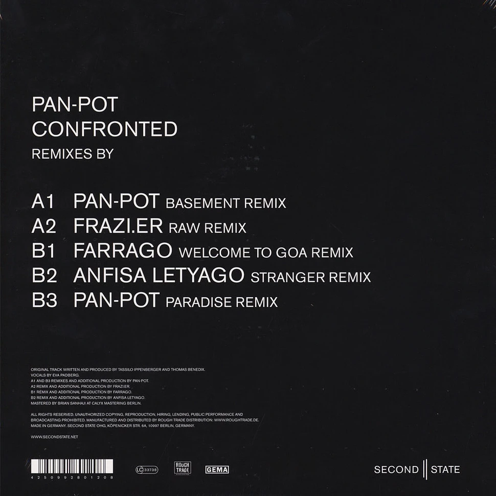 Pan-Pot - Confronted Remixes