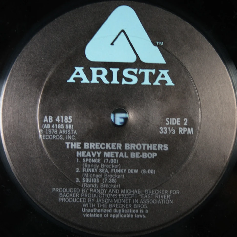 The Brecker Brothers - Heavy Metal Be-Bop