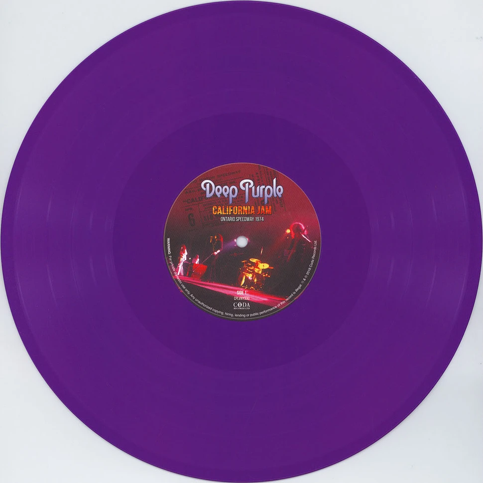 Deep Purple - California Jam Purple Vinyl Bonus Magazine Edition