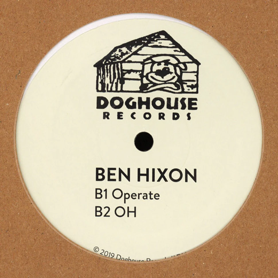 Ben Hixon - Lost House EP