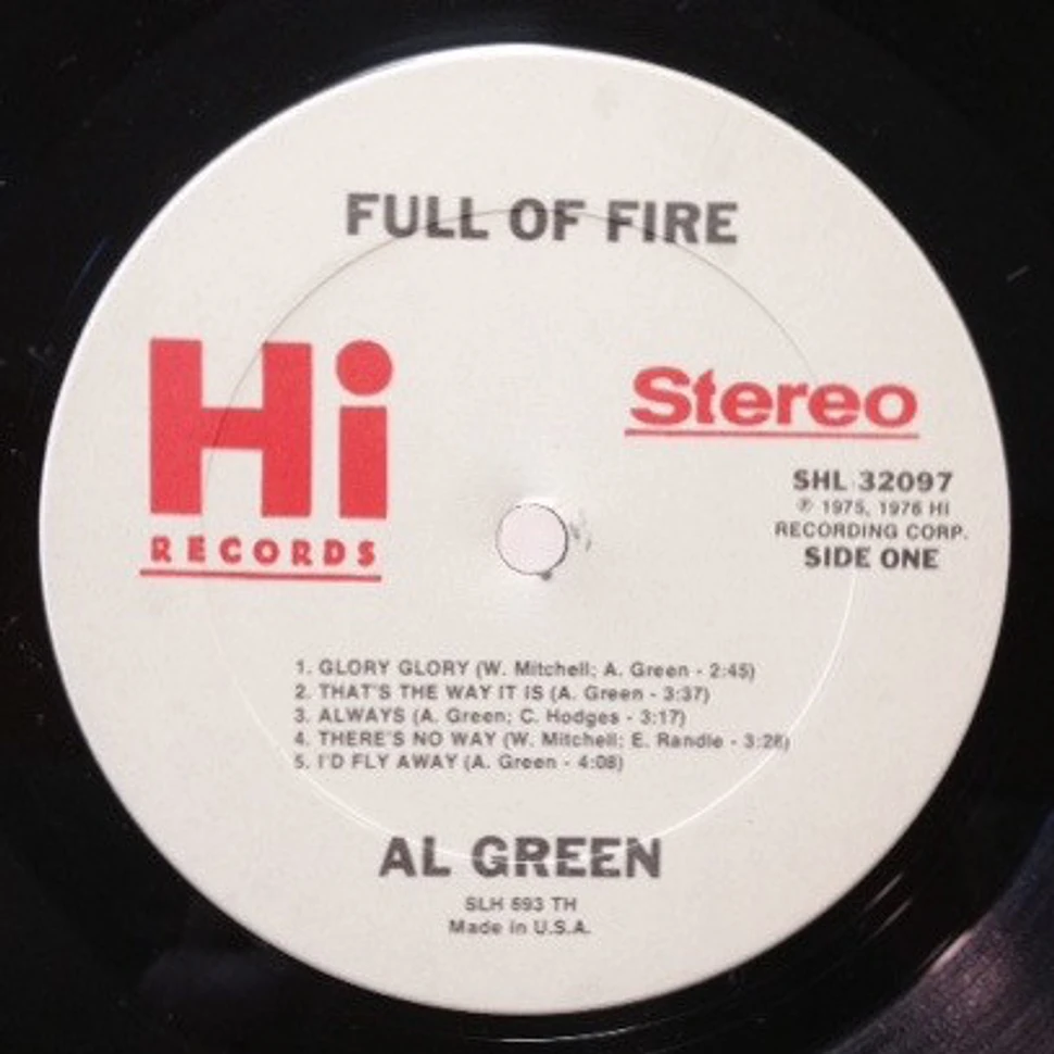 Al Green - Full Of Fire