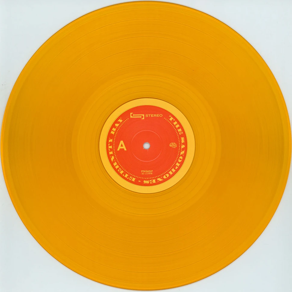 The Saxophones - Eternity Bay Orange Vinyl Edition