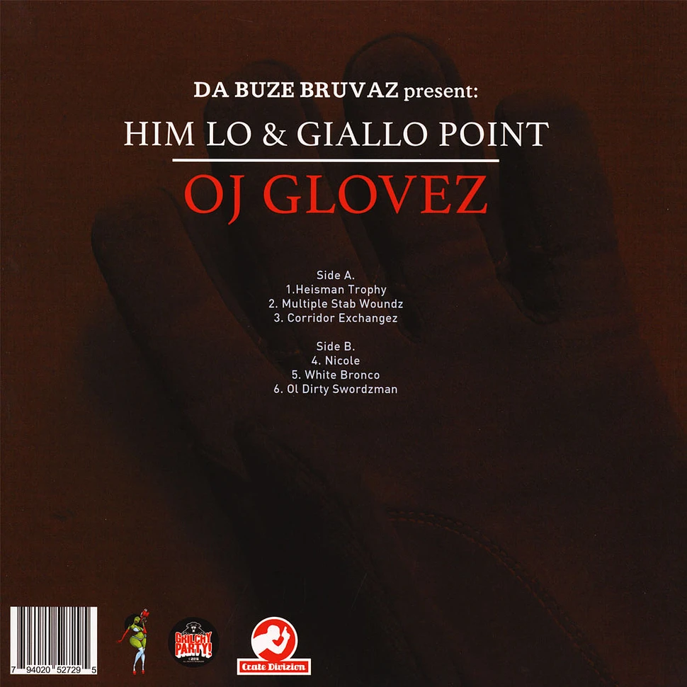 Him Lo & Giallo Point (Da Buze Bruvaz) - OJ Glovez Butterscotch Vinyl Edition