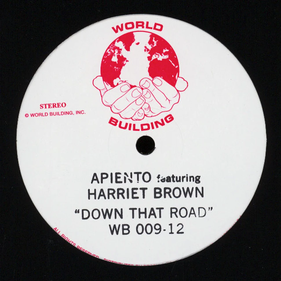 Apiento - Down That Road Feat. Harriet Brown