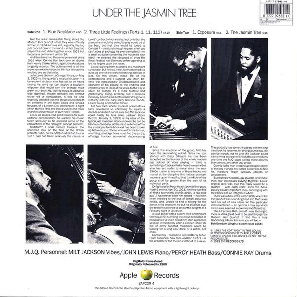 The Modern Jazz Quartet - Under The Jasmin Tree