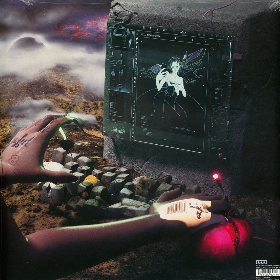 Grimes - Miss Anthroposcene Black Vinyl Edition