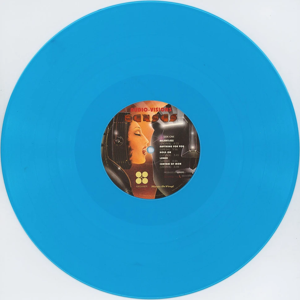 Kansas - Audio-Visions Limited Numbered Turquoise Vinyl Edition