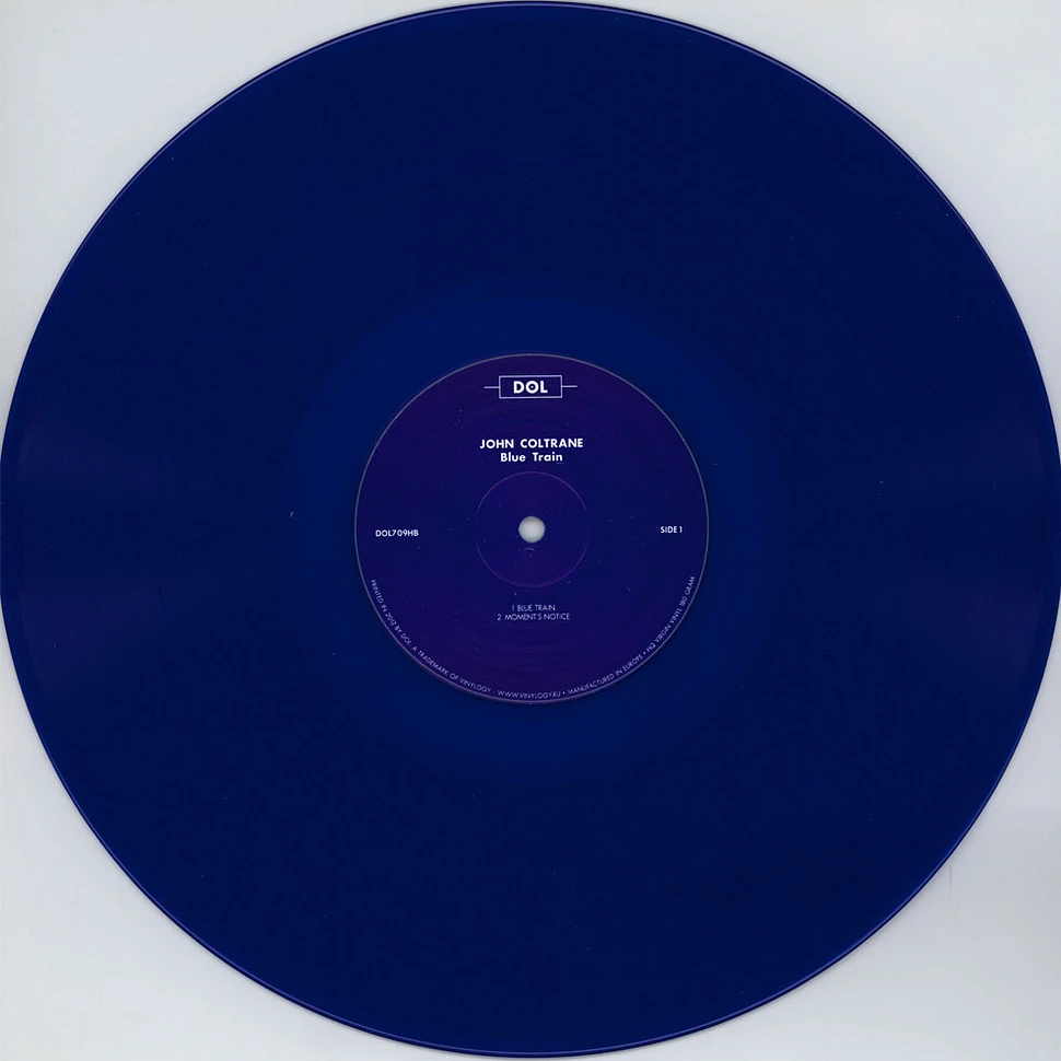 John Coltrane - Blue Train Blue Vinyl Edition