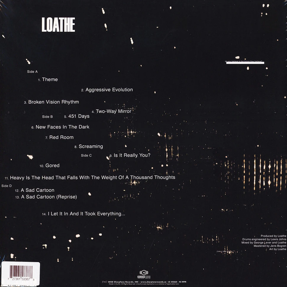 Loathe - I Let It In And It Took Everything Clear Vinyl Edition