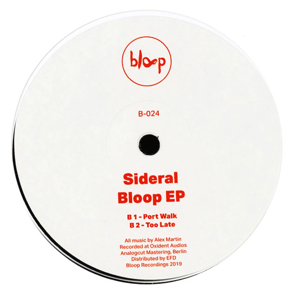 Sideral - Bloop EP