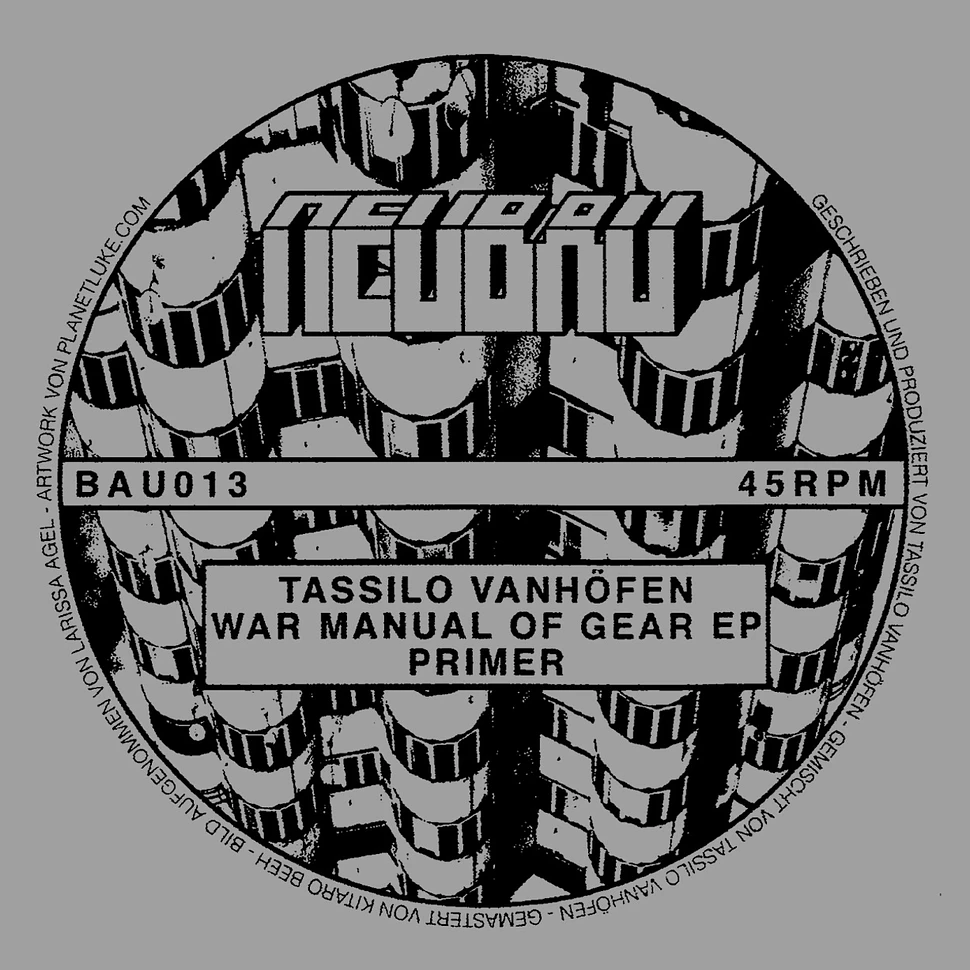 Tassilo Vanhöfen - War Manual Of Gear EP