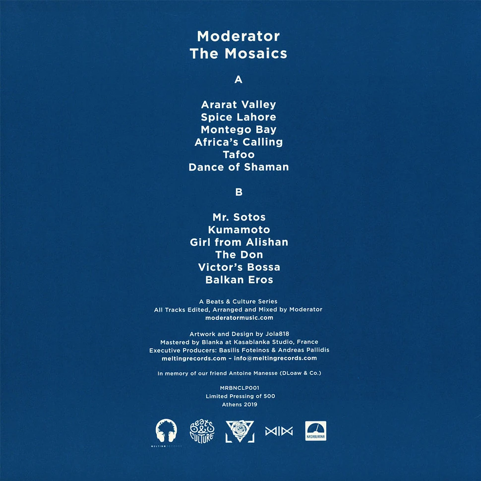 Moderator - The Mosaics Yellow Vinyl Edition