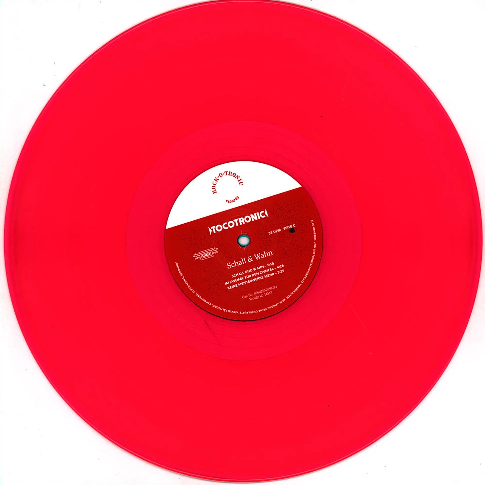 Tocotronic - Schall & Wahn Neon Yellow & Pink Vinyl Edition