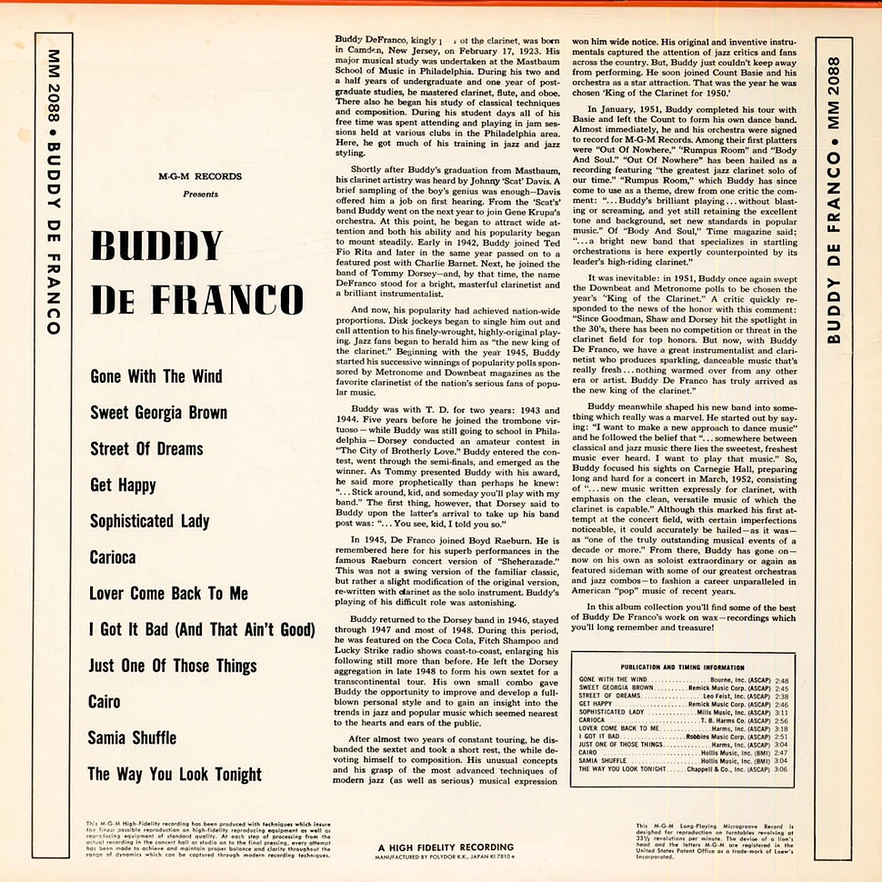 Buddy DeFranco - Buddy DeFranco