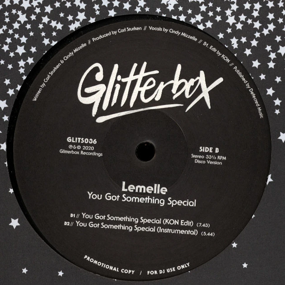 Lemelle - You Got Something Special Dr Packer & Kon Remixes