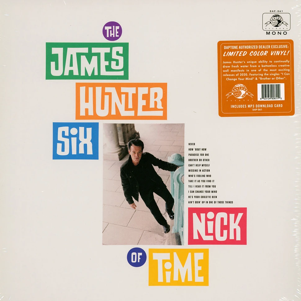 The James Hunter Six - Nick Of Time Colored Vinyl Edition
