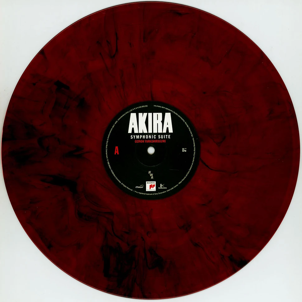 Geinoh Yamashirogumi - OST Akira Red & Black Marbled Vinyl Edition