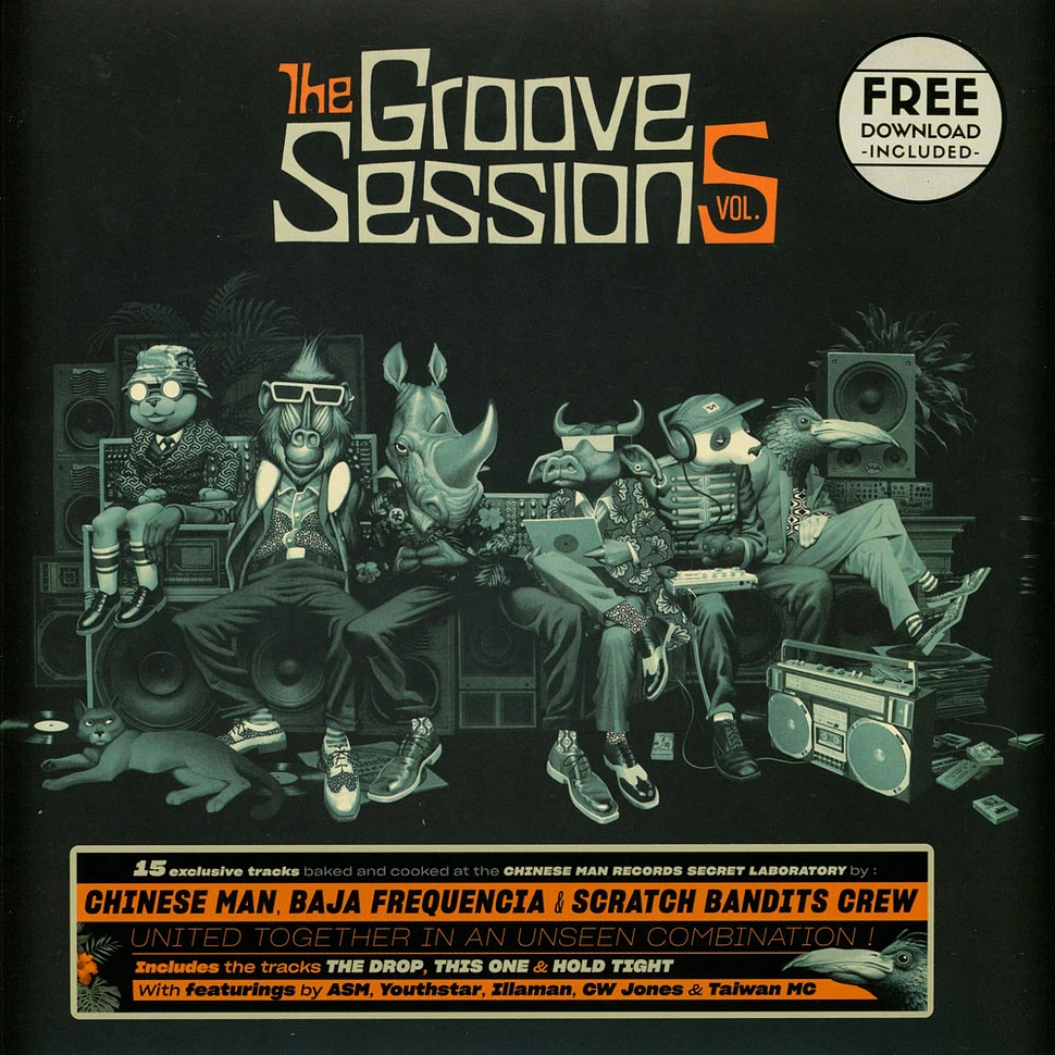 Chinese Man - The Groove Sessions Volume 5