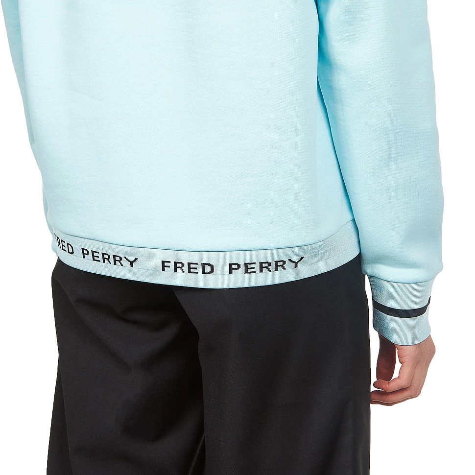 Fred Perry - Branded Hooded Sweatshirt