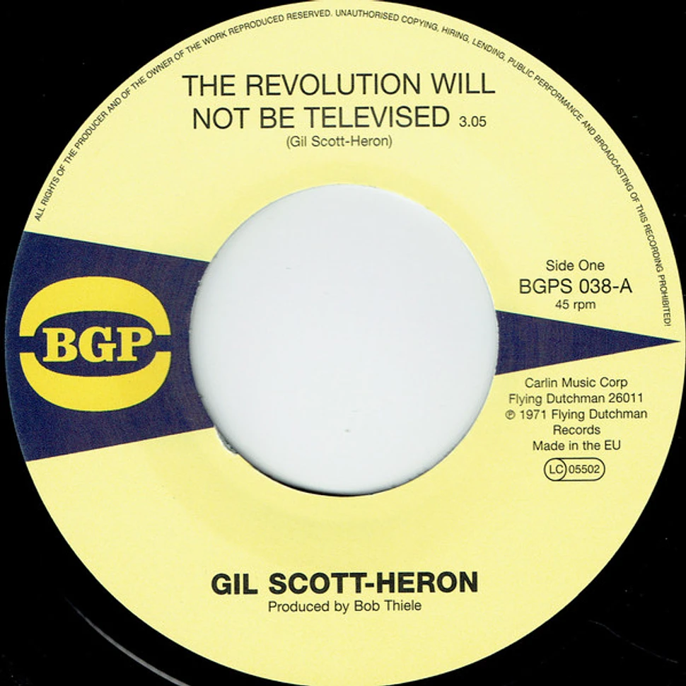 Gil Scott-Heron - The Revolution Will Not Be Televised