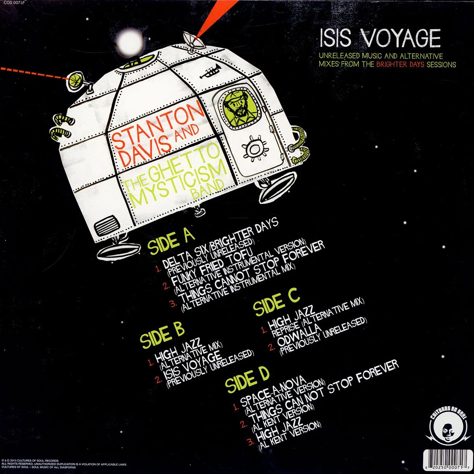 Stanton Davis And The Ghetto Mysticism Band - Isis Voyage